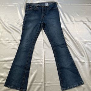 Low rise flared MUDD jeans